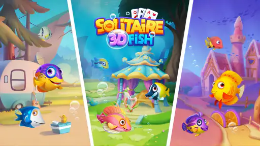 Solitaire ปลา 3 มิติ screenshot