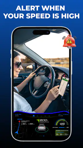 Speed Camera Radar, HUD-Map 3D screenshot