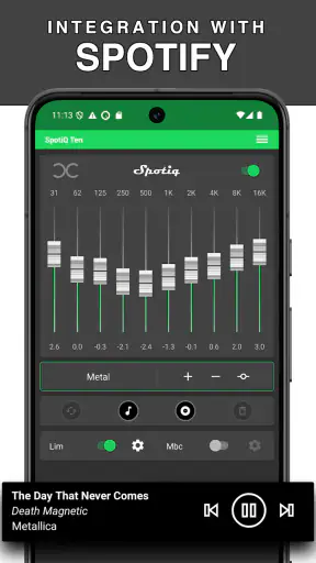 SpotiQ Ten - Equalizer Booster screenshot
