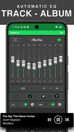 SpotiQ Ten - Equalizer Booster screenshot