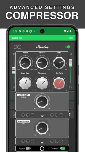 SpotiQ Ten - Equalizer Booster screenshot