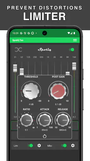 SpotiQ Ten - Equalizer Booster screenshot