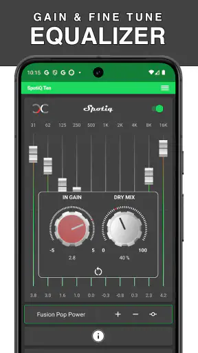 SpotiQ Ten - Equalizer Booster screenshot