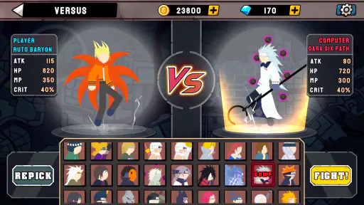 Stickman Ninja Fight screenshot