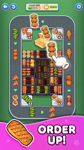 Street Food Puzzle screenshot