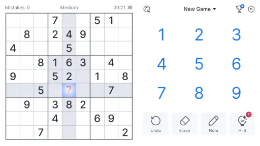 Sudoku-ปริศนาซูโดกุคลาสสิก screenshot