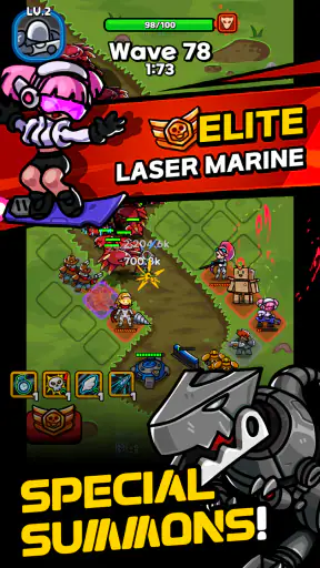Super Marine Defense screenshot