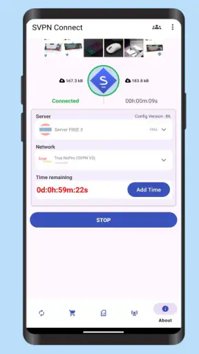 SVPN Connect screenshot