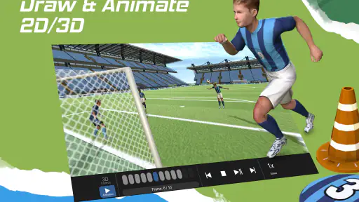 TacticalPad Coach's Whiteboard screenshot