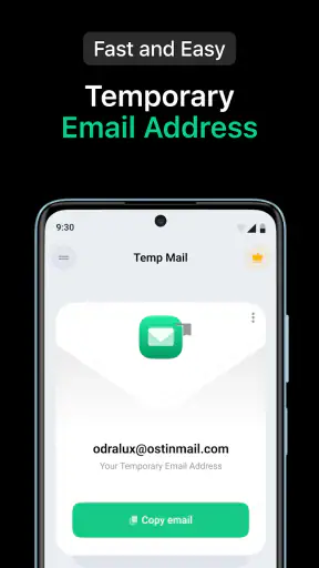 Temp Mail - อีเมลชั่วคราว screenshot