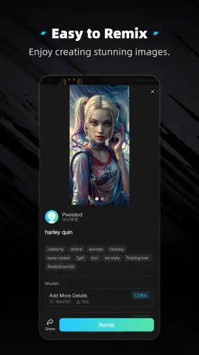Tensor Art screenshot