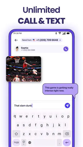 TextNum - Text Phone Number screenshot
