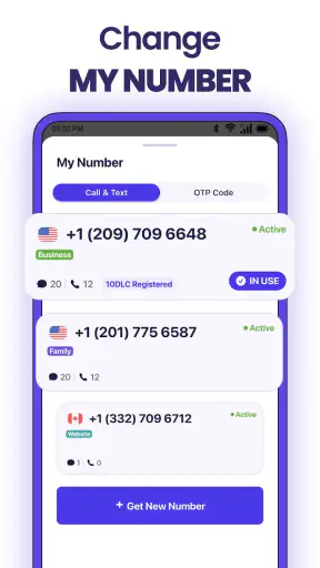TextNum - Text Phone Number screenshot