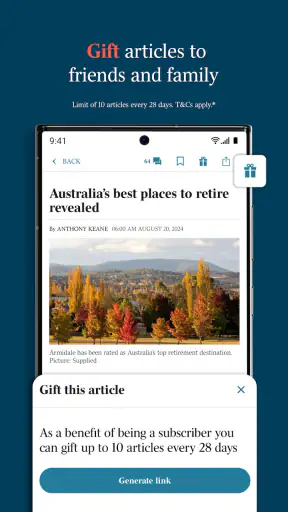 The Australian screenshot