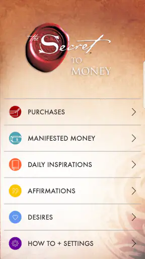 The Secret To Money by Rhonda screenshot
