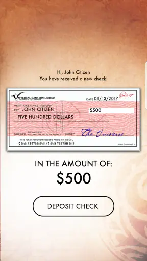The Secret To Money by Rhonda screenshot