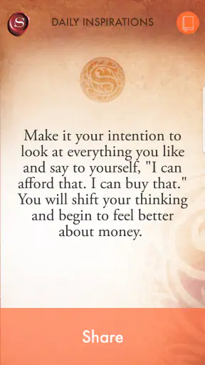 The Secret To Money by Rhonda screenshot
