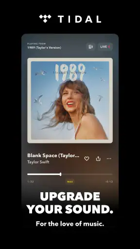 TIDAL Music: HiFi sound screenshot