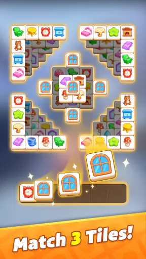 Tile Match - เกมจับคู่สาม screenshot