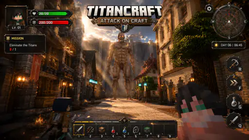 TITANCRAFT : Attack On Craft screenshot