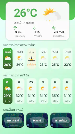 TMD พยากรณ์ screenshot