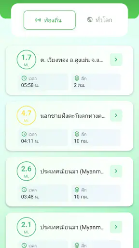 TMD พยากรณ์ screenshot