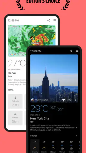 Today Weather:เรดาร์และวิดเจ็ต screenshot