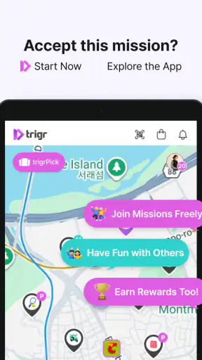 trigr-Quest Community Platform screenshot