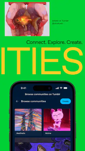 Tumblr—Fandom, Art, Chaos screenshot