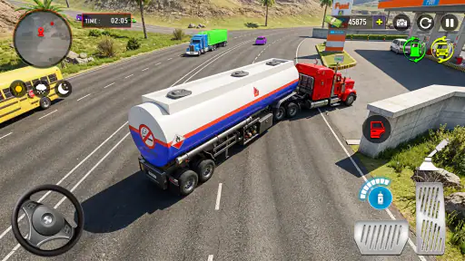 US Real Truck Driving Sim 3D screenshot