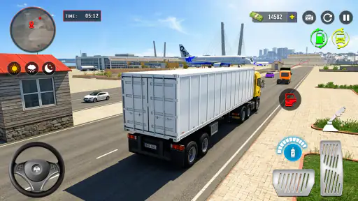 US Real Truck Driving Sim 3D screenshot