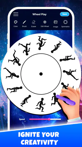 Visual Wheel Art - Spin & Draw screenshot