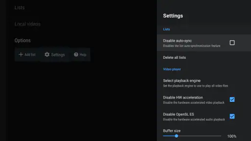 Wiseplay screenshot