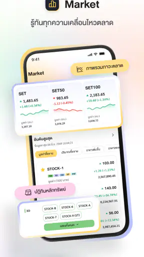 wiset รวมบริการผู้ลงทุนจาก SET screenshot