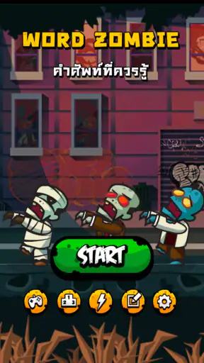 Word Zombie - คําศัพท์ที่ควรรู screenshot