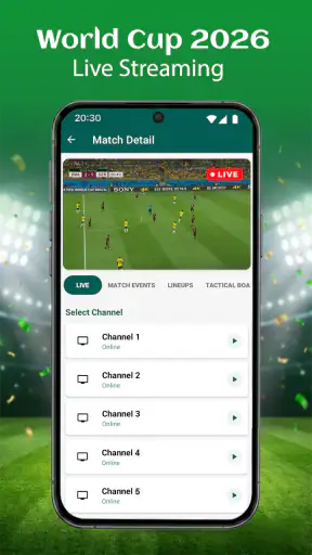 World Cup 2026 Live Streaming screenshot