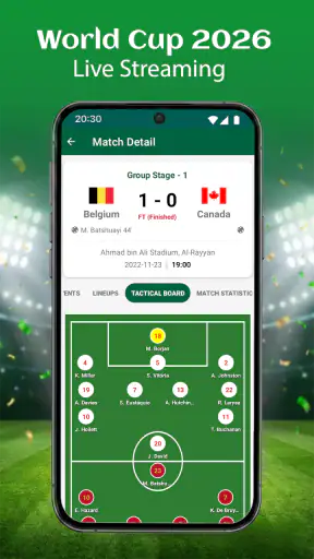 World Cup 2026 Live Streaming screenshot