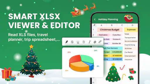 XLSX Viewer - XLS Editor screenshot