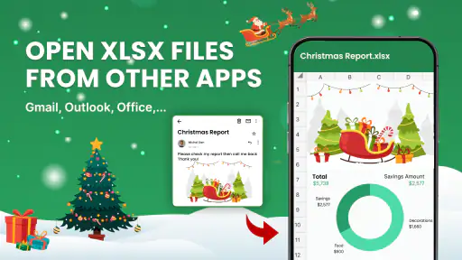 XLSX Viewer - XLS Editor screenshot