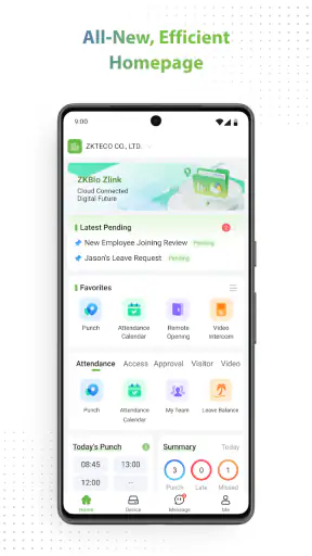 ZKBio Zlink screenshot