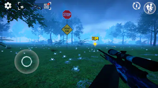 Сирена в лесу игра - Страшилка screenshot