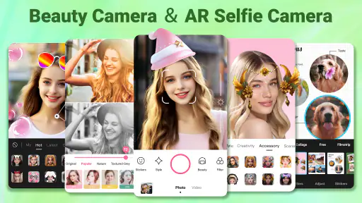 กล้องความงามและช่างแต่งหน้า screenshot