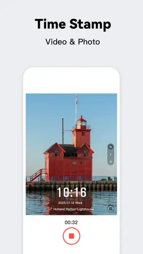 กล้องประทับเวลา - Timemark screenshot