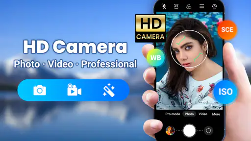 กล้องสำหรับ Android - กล้อง HD screenshot