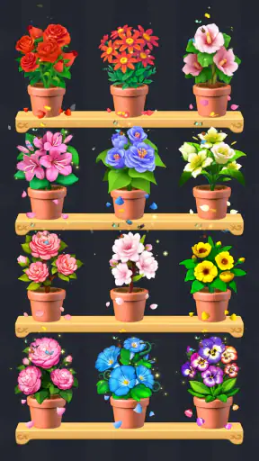 การจับคู่ดอกไม้: Blossom Sort® screenshot