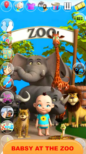 การพูดคุยเด็ก Babsy ที่สวนสัตว screenshot