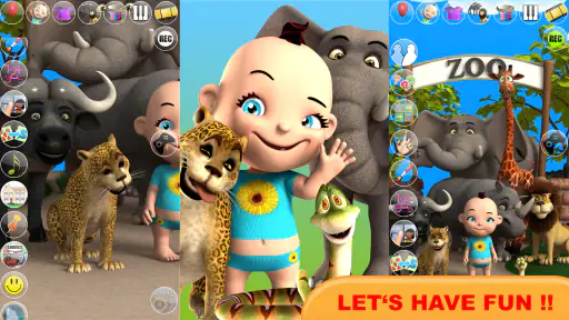 การพูดคุยเด็ก Babsy ที่สวนสัตว screenshot
