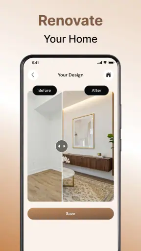 การออกแบบตกแต่งภายในด้วย AI screenshot