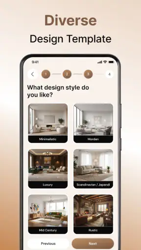 การออกแบบตกแต่งภายในด้วย AI screenshot