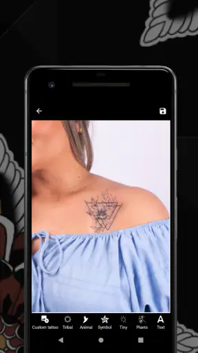 จำลองภาพรอยสัก screenshot